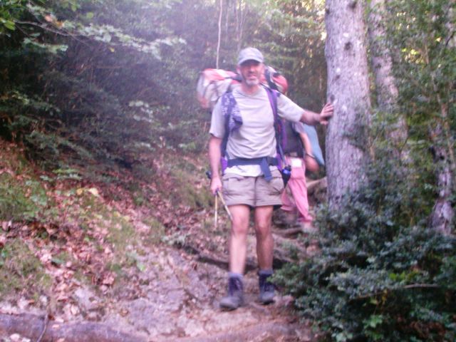 Here's Paul Smyth. That Mad Irishman (his words) who decided to cross the entire GR-11 route on his own, in 50 days.