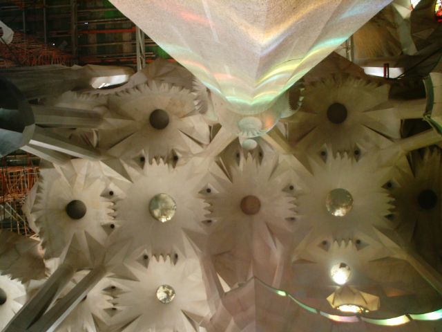 the ceiling